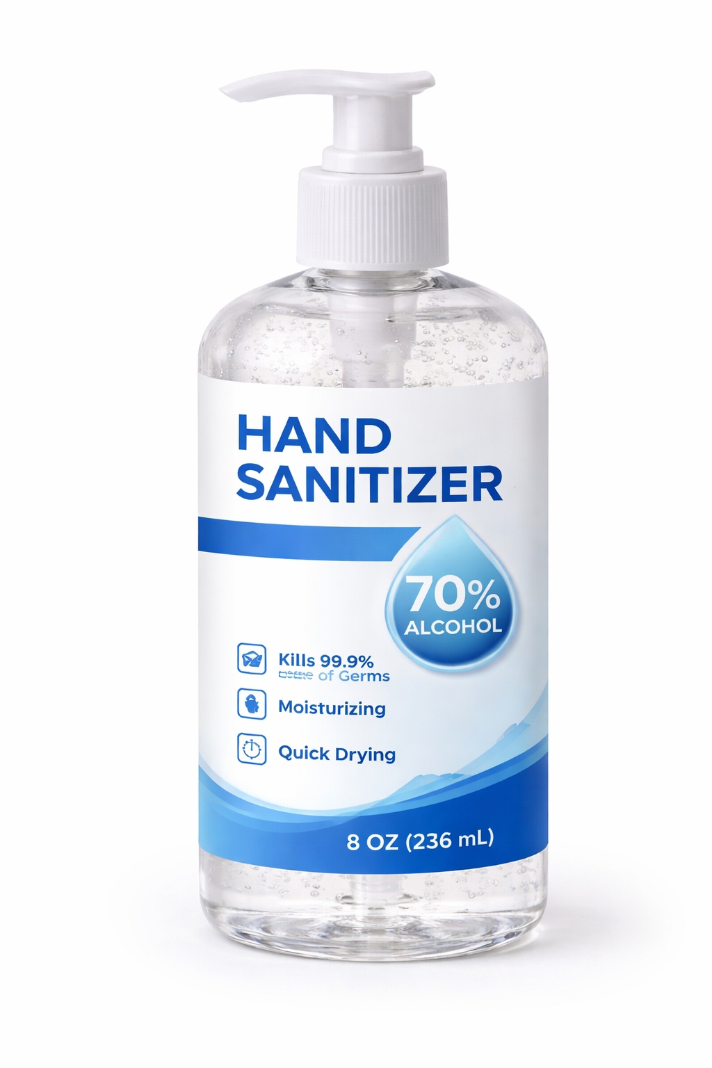 Hand Sanitizer Gel (8 oz)